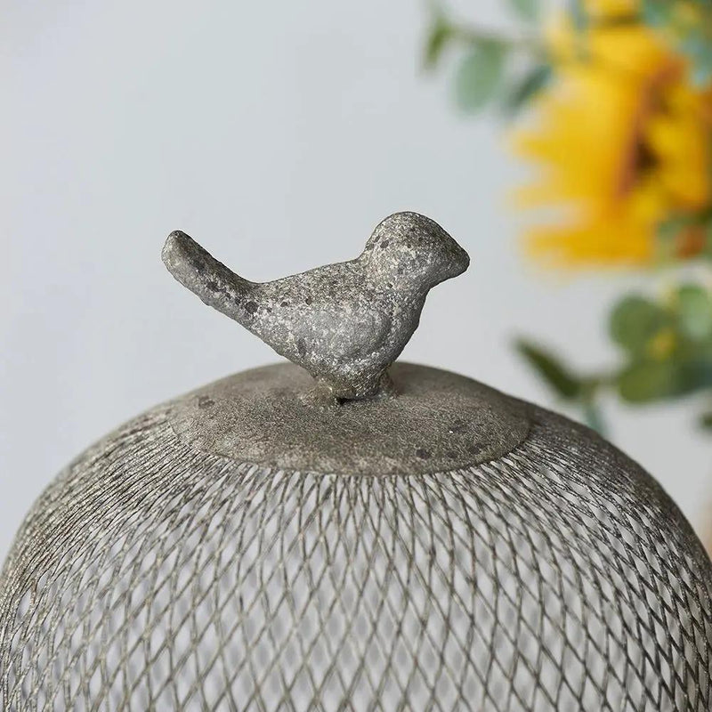 Ophira Sparrow Candle Holders (Set of 2) - Antique Gray by HouseOfZazla