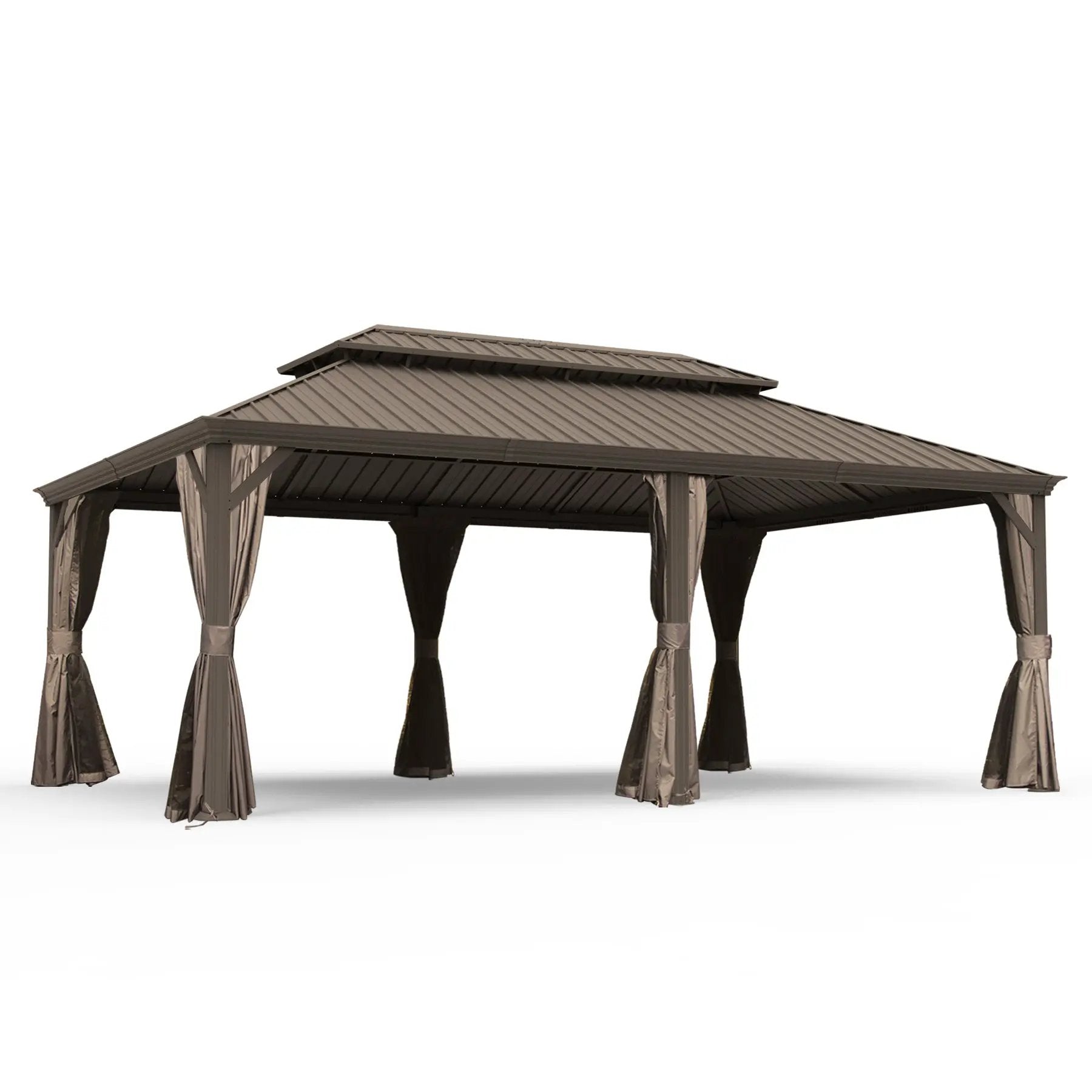 14' X 20' Hardtop Gazebo with Upgraded Features by HouseOfZazla
