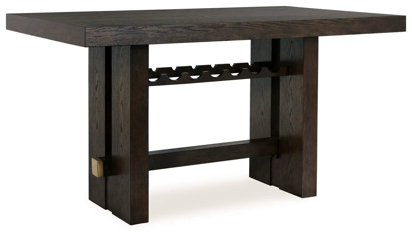 Burkhaus - Rectangular Counter Table Set by Unique Piece Furniture