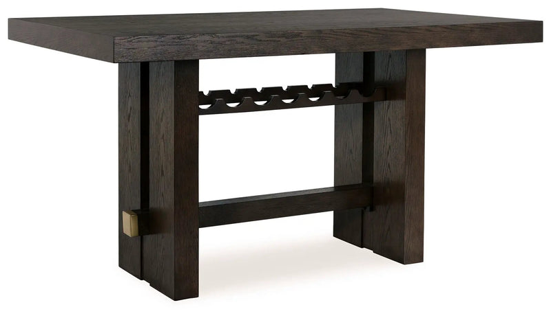 Burkhaus - Rectangular Counter Table Set by Unique Piece Furniture
