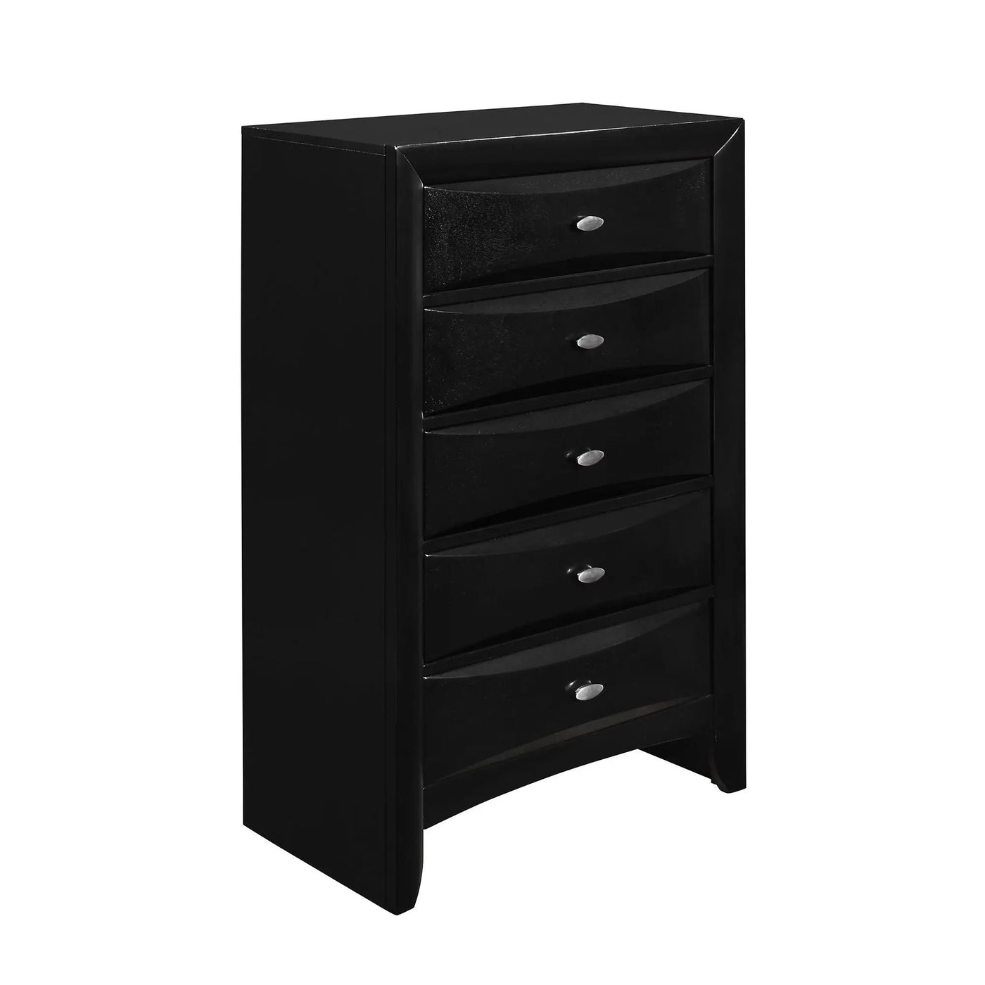 Lucille - 5 Piece Bedroom Set With Storage Drawers And Bookcase Headboard by Unique Piece Furniture