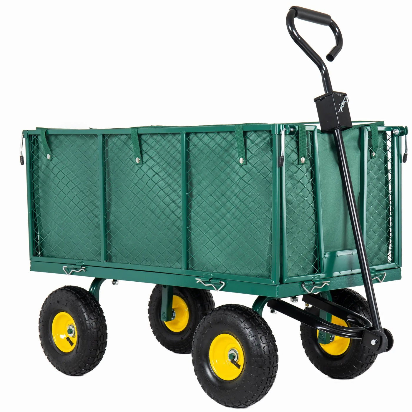 3-in-1 Oversized Steel Garden Cart by HouseOfZazla