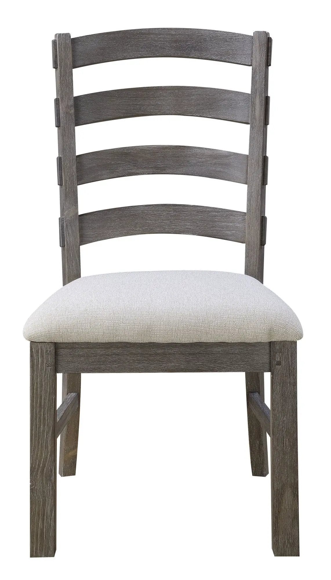 Upholstered Dining Chairs (Set of 2) - Brown - Wood by HouseOfZazla