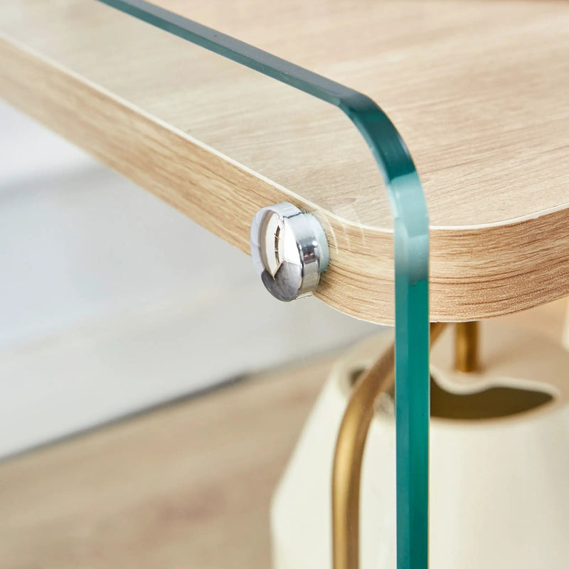 Modern 3 Layer Bedside Cabinet With Storage Function by HouseOfZazla