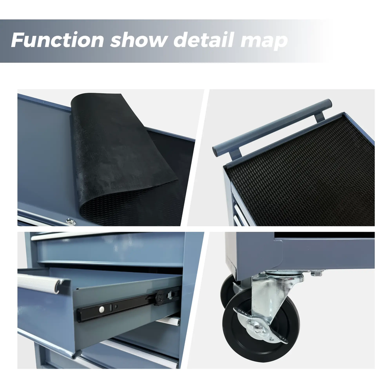 Multifunctional Rolling Tool Chest with 7 Drawers by HouseOfZazla