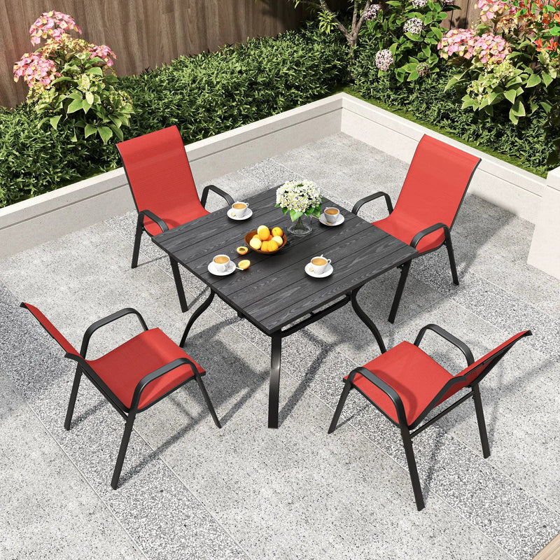 5-Piece Outdoor Patio Dining Set by HouseOfZazla