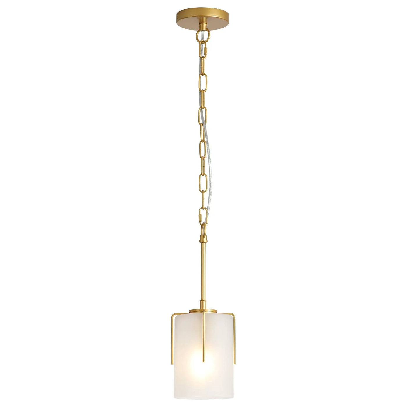 Adjustable Cylindrical Pendant Light by Unique Piece Furniture