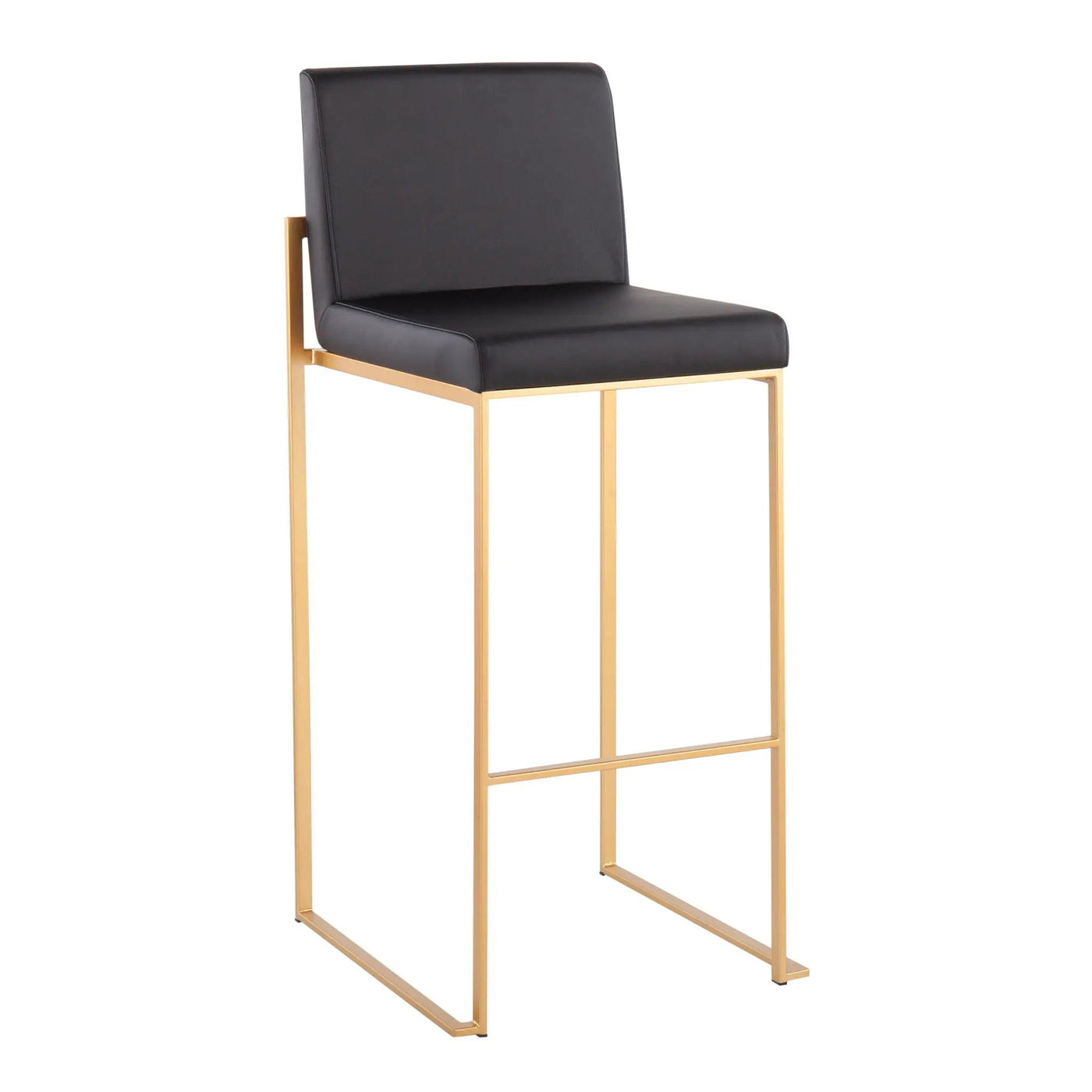 Fuji - Contemporary Design High Back Barstool by HouseOfZazla
