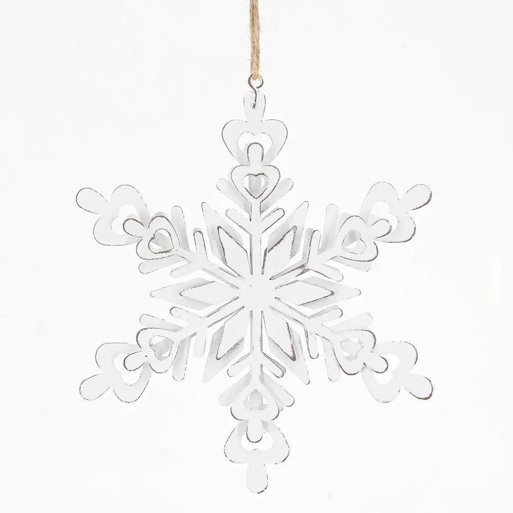 Iron Snowflake Hanger - Set of 6 by HouseOfZazla