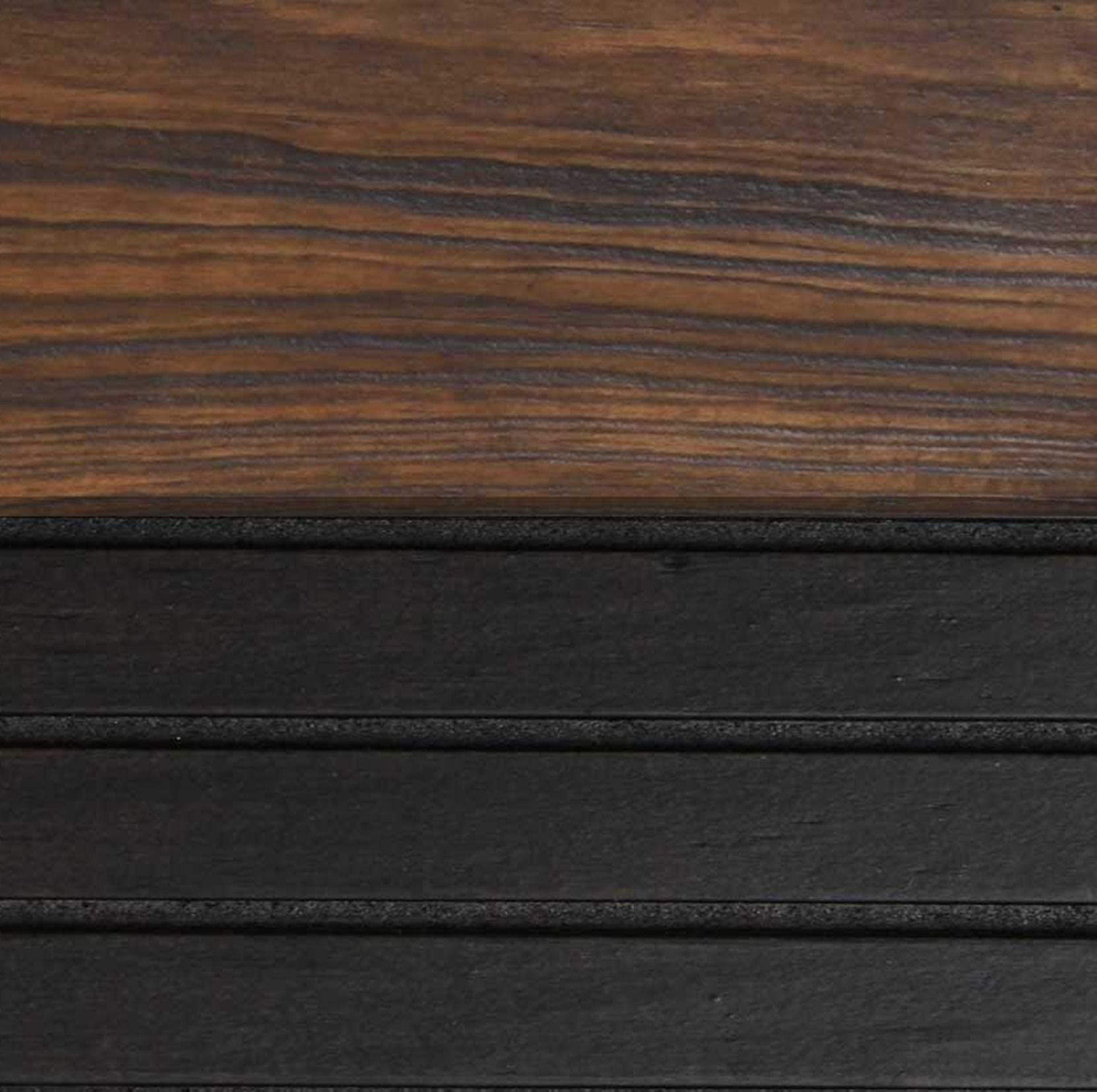 TV Stand Console, For TVs Up To 85", 2 Tone - Brown by HouseOfZazla