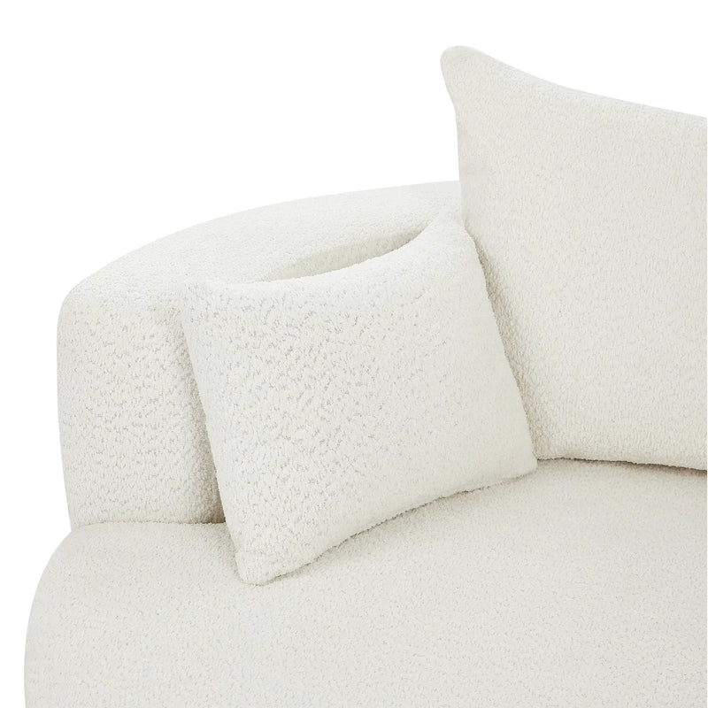 360° Swivel Chair Accent Barrel Chair With Removable Pillows by HouseOfZazla