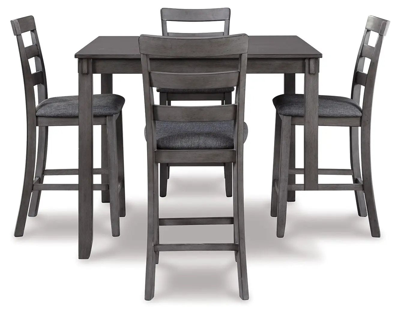 Bridson - Square Counter TBL Set (Set of 5) - Gray by Unique Piece Furniture