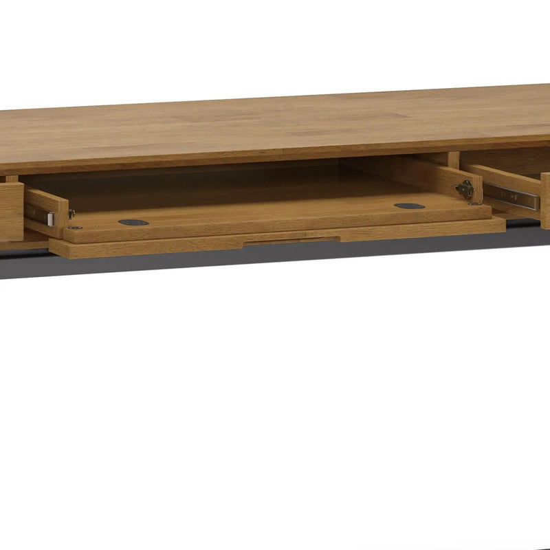 Banting - Mid Century Wide Desk, Handcrafted by HouseOfZazla