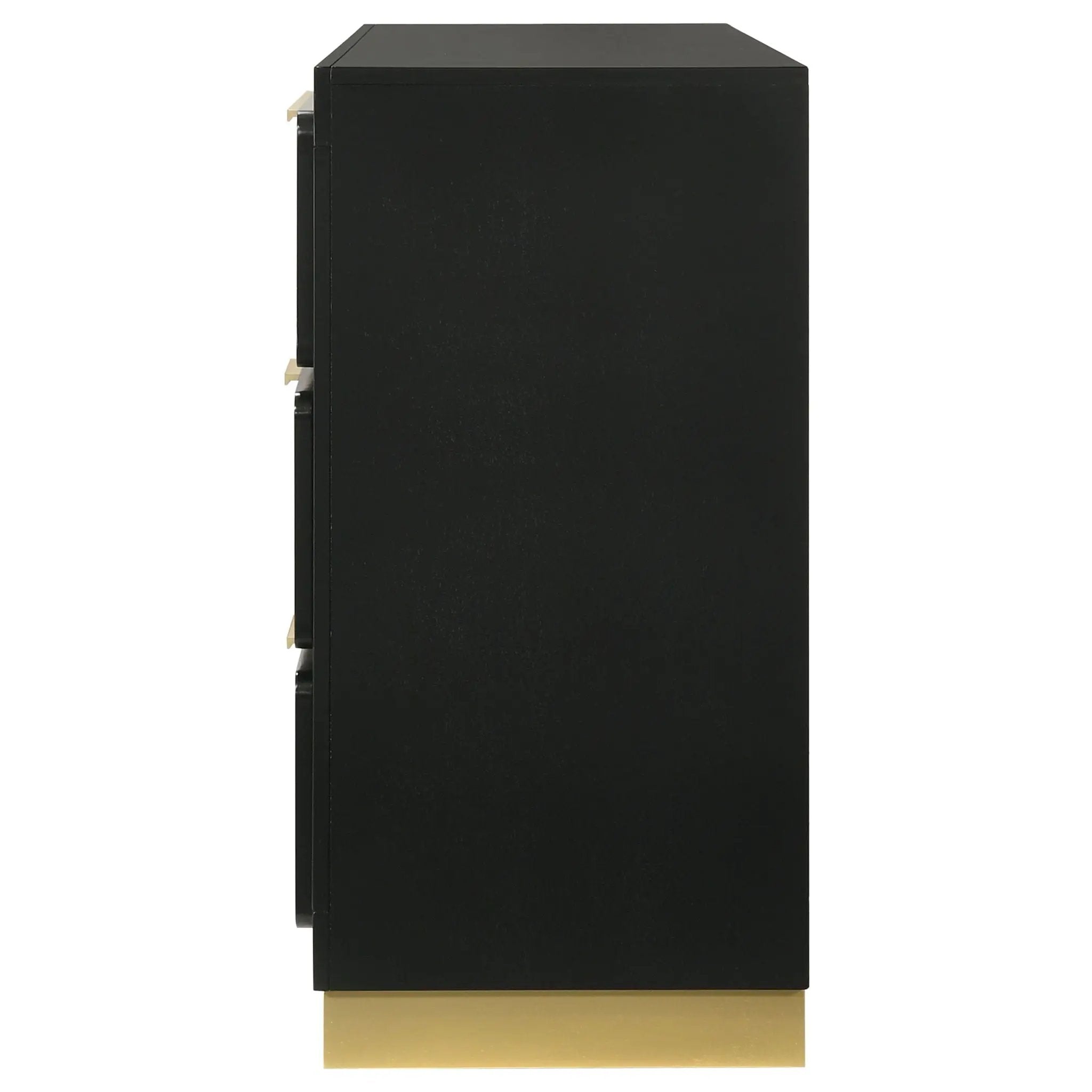 Caraway 6-drawer Dresser Black by Unique Piece Furniture