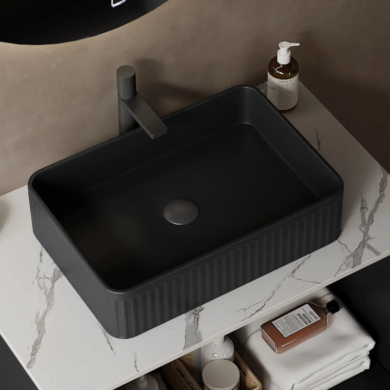 20'' Rectangular Striped Vessel Sink by HouseOfZazla