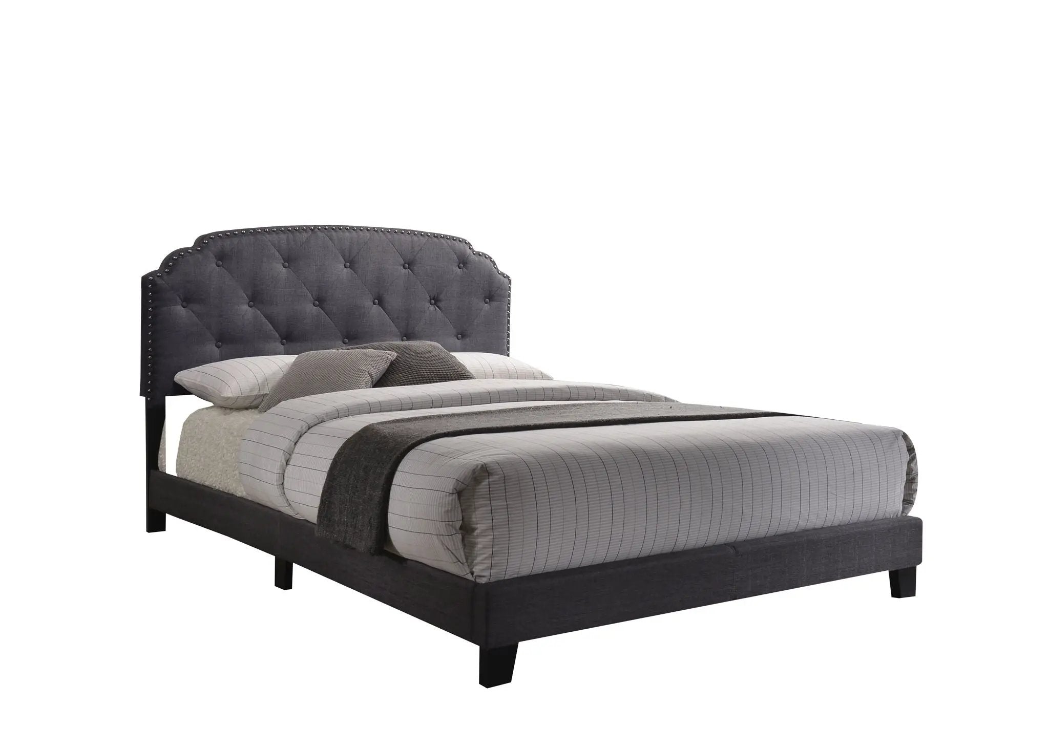 Tradilla - Queen Bed - Gray by HouseOfZazla
