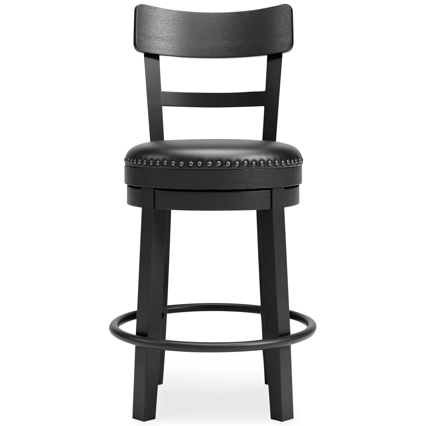 Valebeck - Full Back Swivel Stool by Unique Piece Furniture