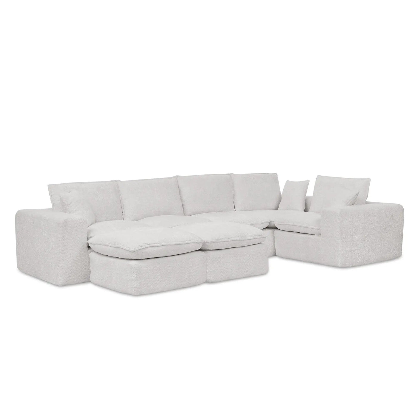 Sectional Sofa With Moveable Ottoman by HouseOfZazla