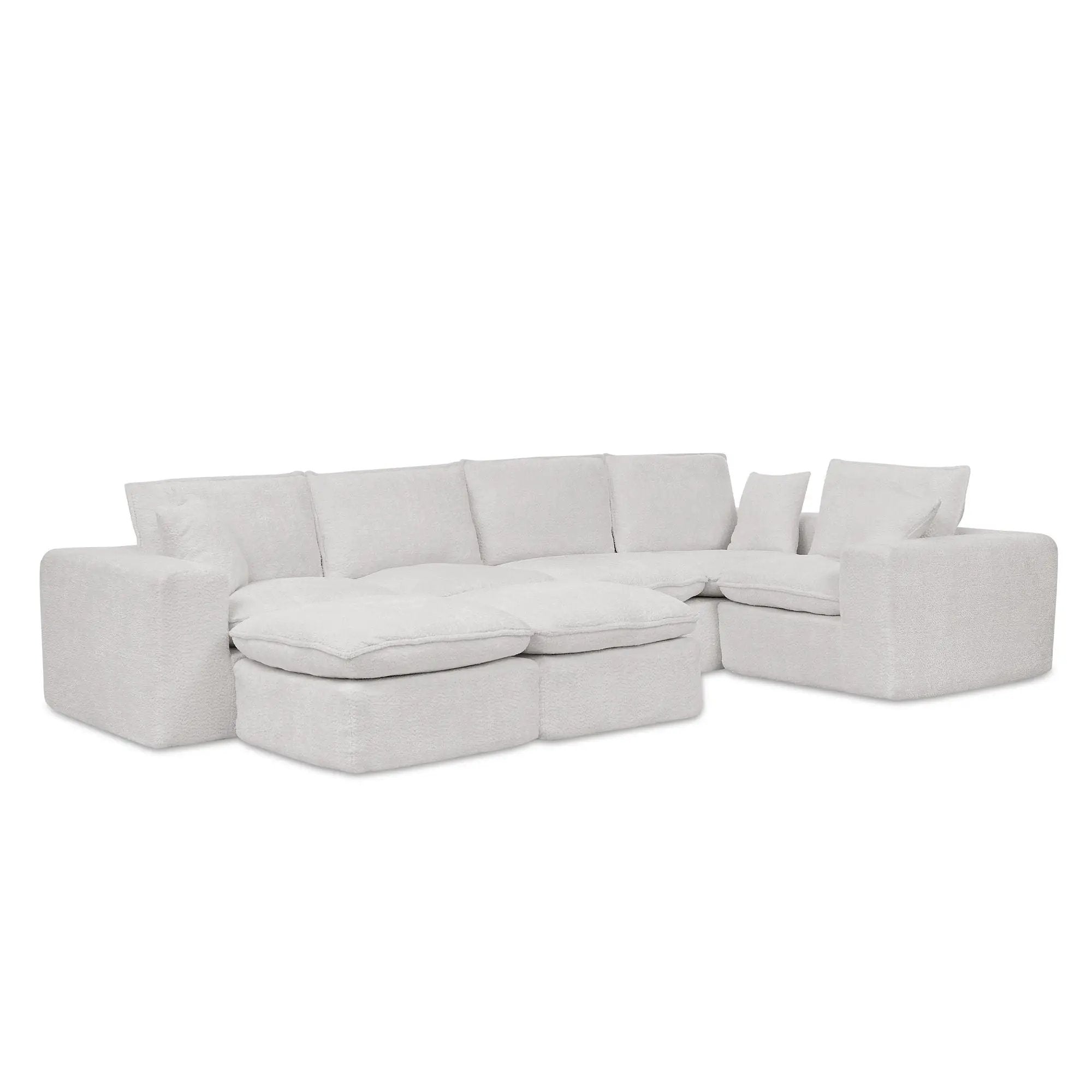 Sectional Sofa With Moveable Ottoman by HouseOfZazla