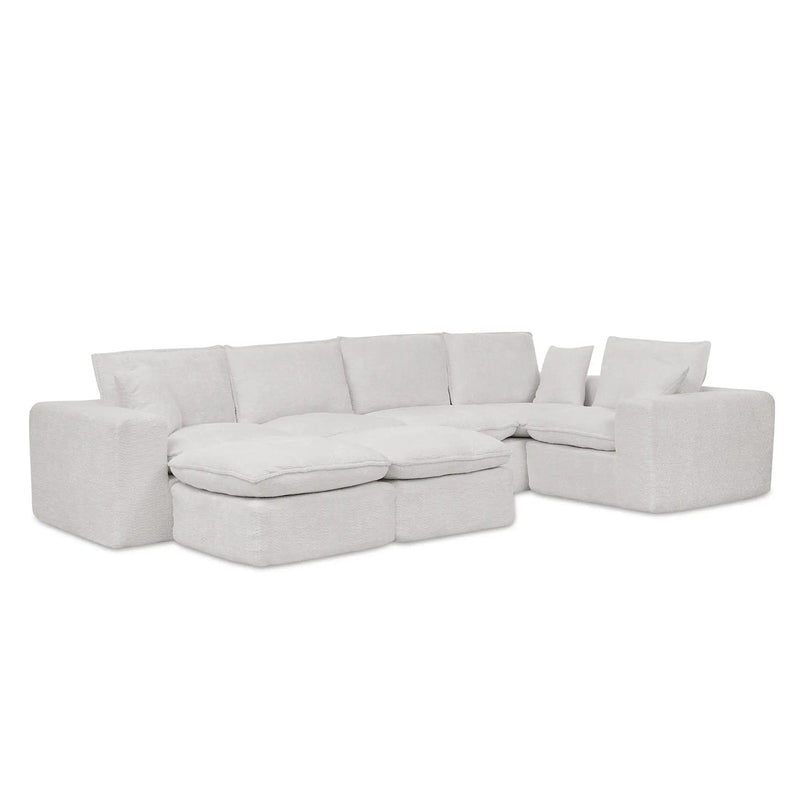 Sectional Sofa With Moveable Ottoman by HouseOfZazla
