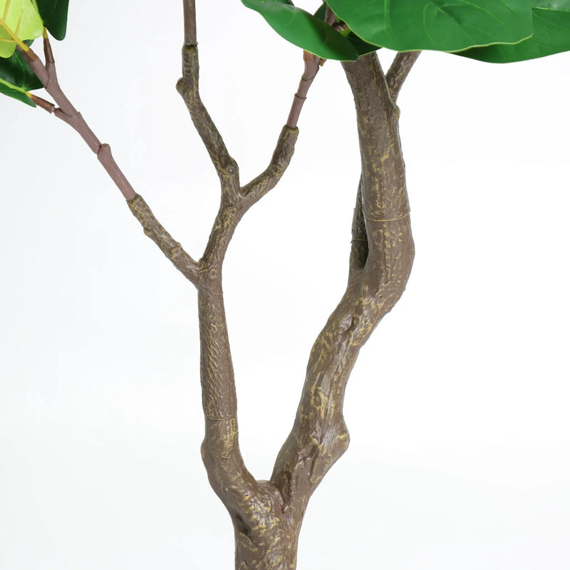 6FT Artificial Fiddle Leaf Fig Tree With Decorative Pot by HouseOfZazla