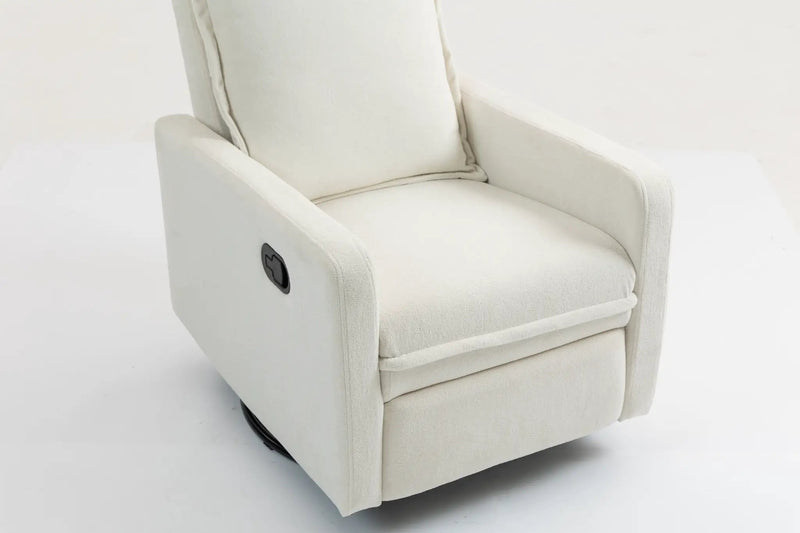 Short Plush Manual Button Armchair Sofa by HouseOfZazla