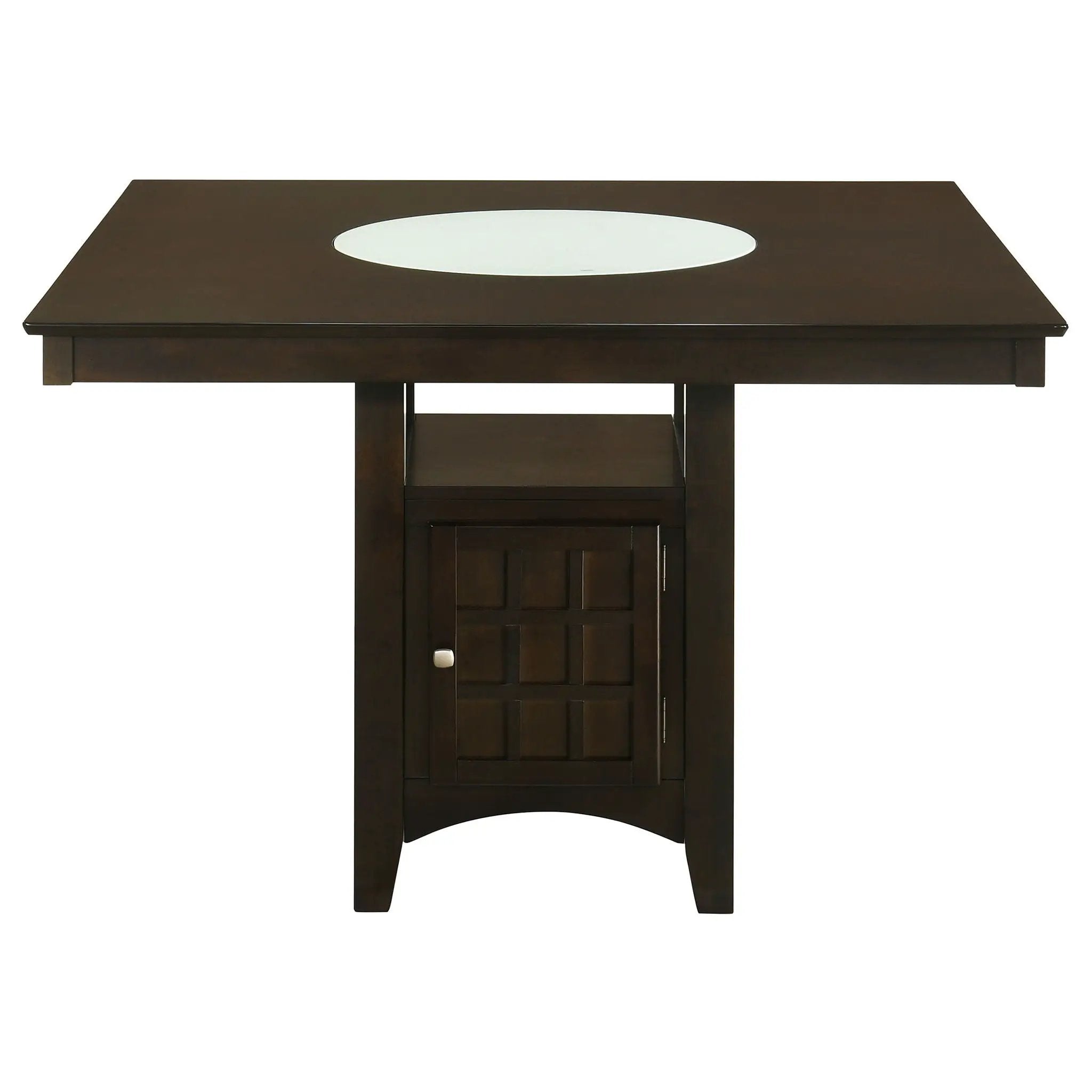 Gabriel 7-piece Square Counter Height Dining Set Cappuccino by Unique Piece Furniture