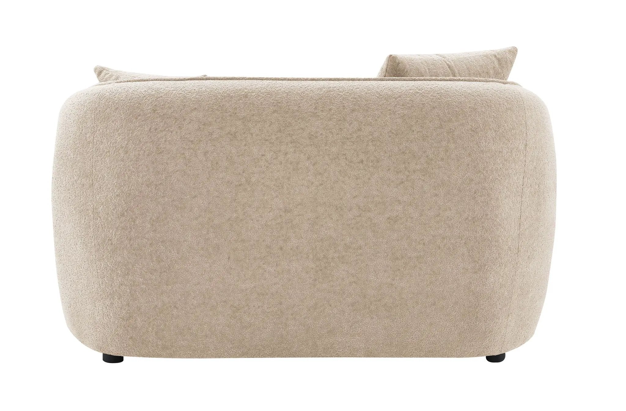 Keith Loveseat With 2 Matching Color Toss Pillows by HouseOfZazla