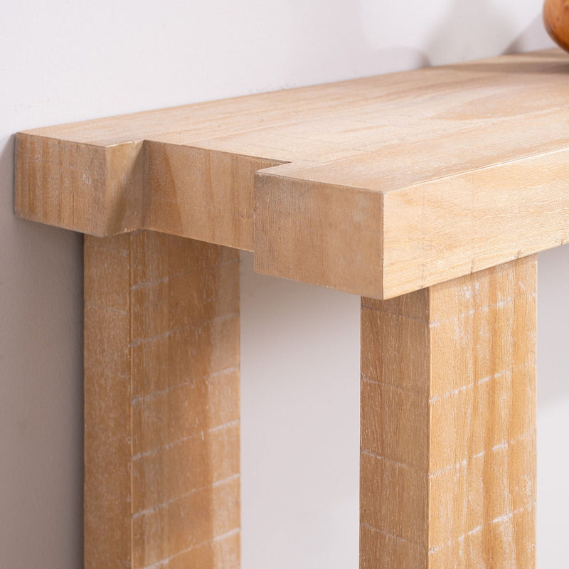 Console Table with Spacious Surface Area - Multi Wood Finish, photo 8 of 10