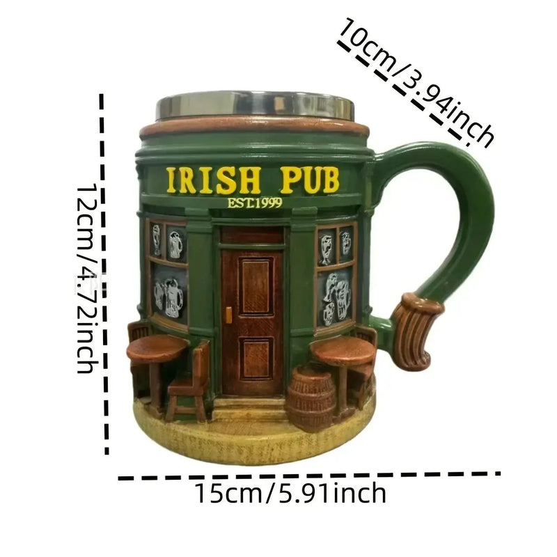 Mug - Irish Stainless Steel by House Of Avana