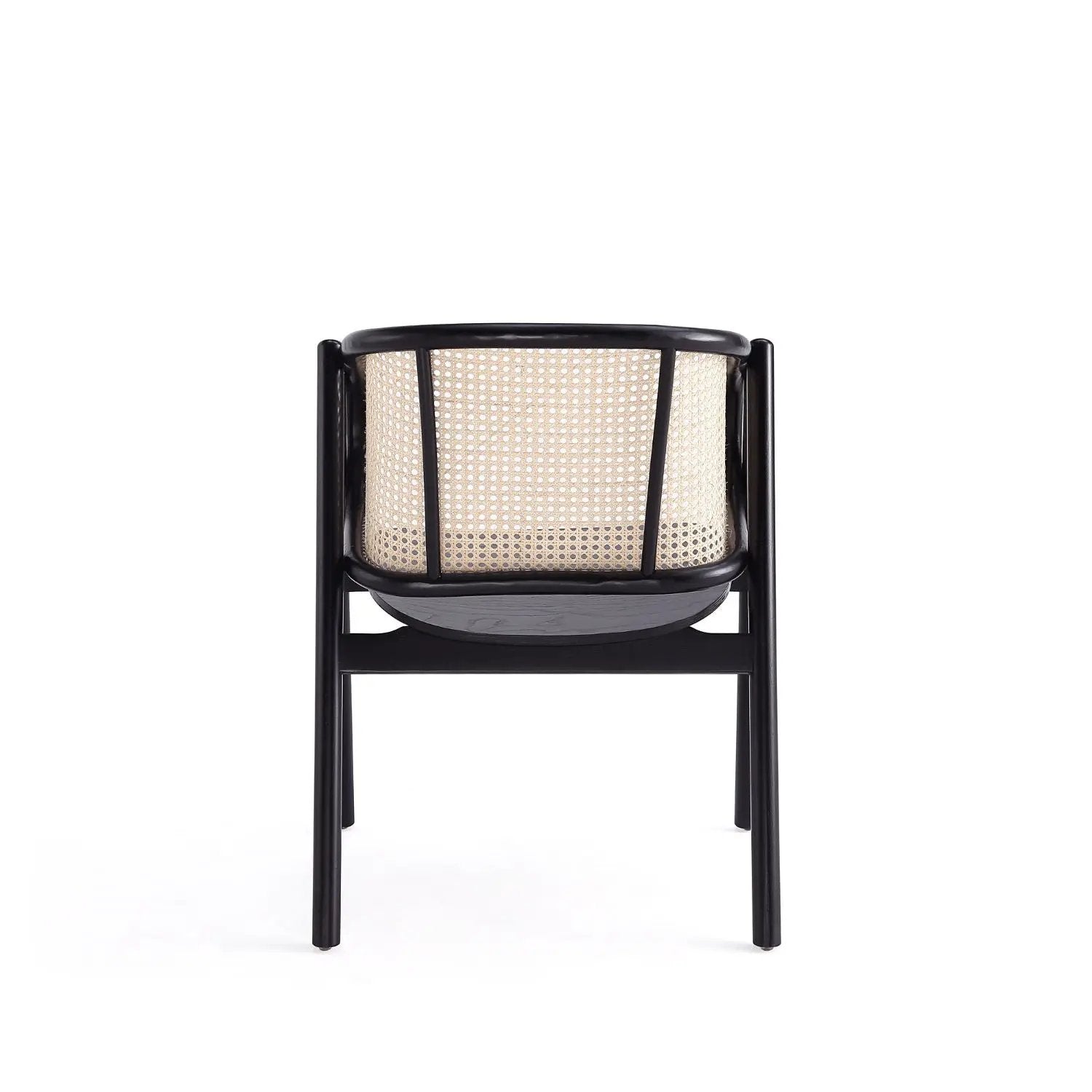 Versailles - Accent Armchair - Black / Natural by HouseOfZazla