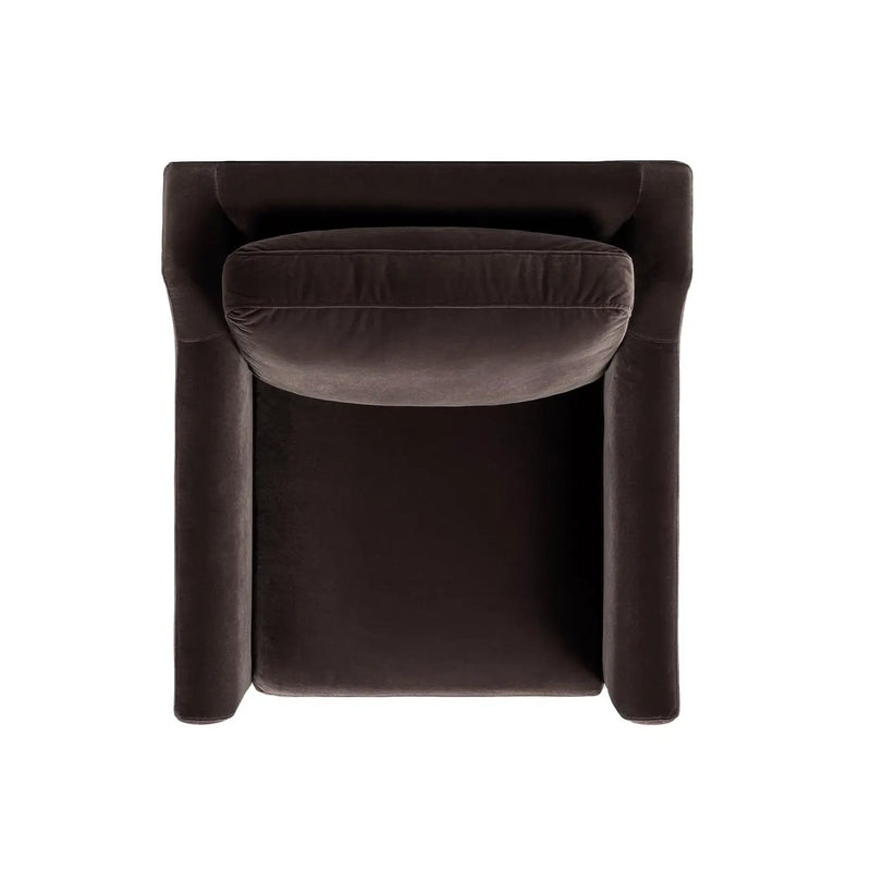 Josephine 33" Upholstered Accent Chair, Deep by HouseOfZazla