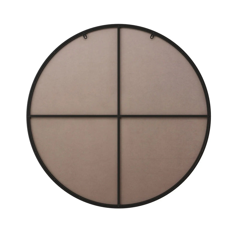 Wall Circular Mirror Metal Framed Mirror Round Vanity Mirror Dressing Mirror, For Bathroom, Living Room, Bedroom Wall Decor by Unique Piece Furniture