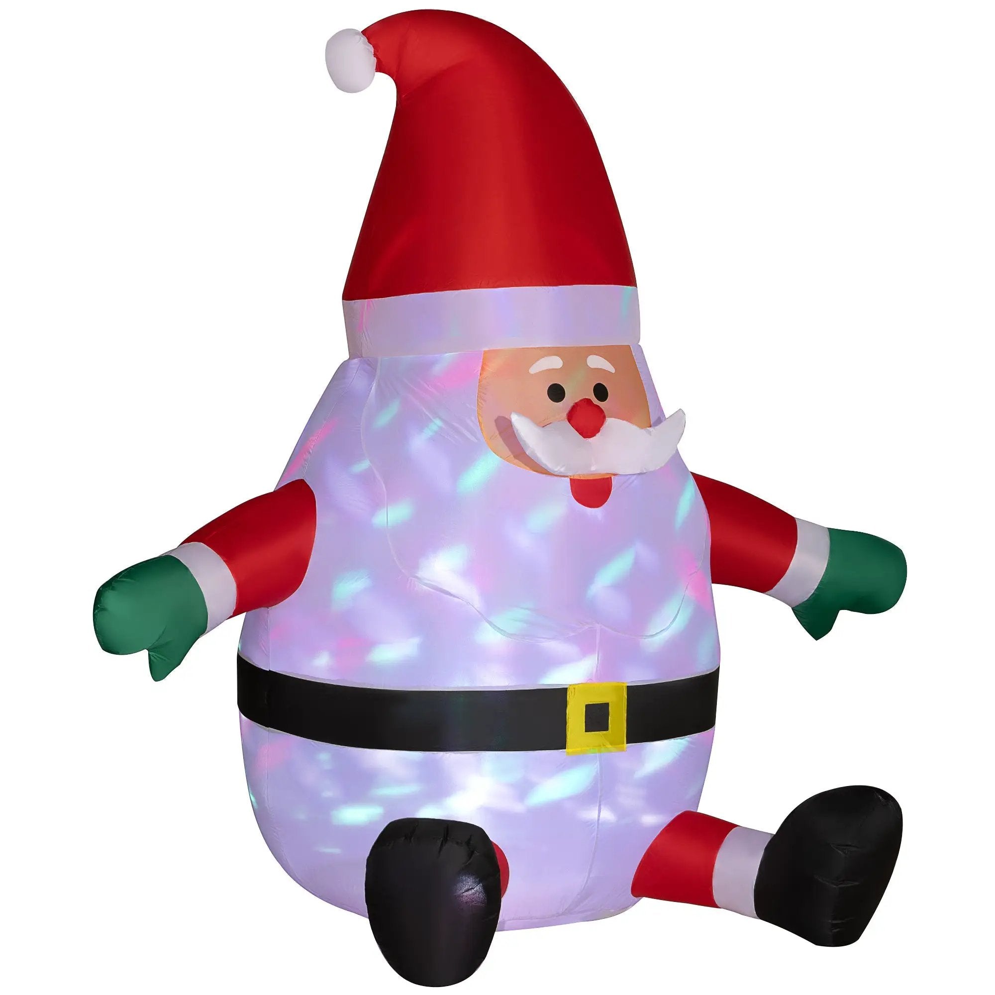 Outsunny Inflatable Christmas Santa Claus by HouseOfZazla