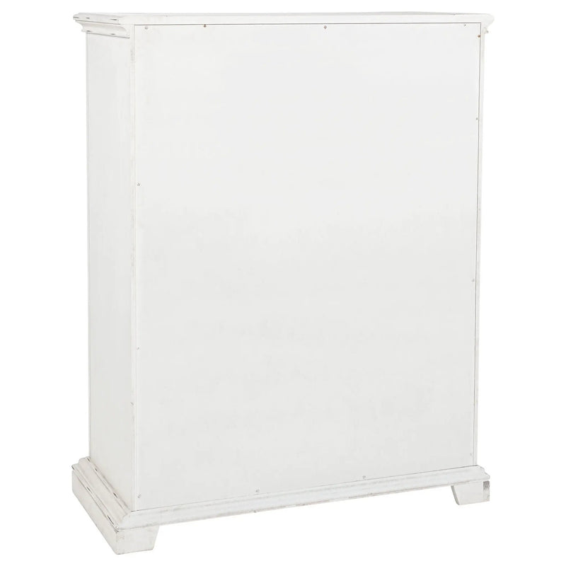 McKinney 5-drawer Bedroom Chest of Drawers Vintage White by Unique Piece Furniture