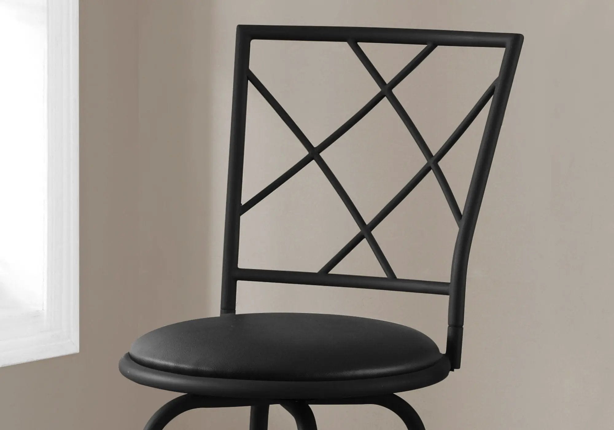 Swivel Stool Bar Height, Contemporary & Modern Style (Set of 2) by Unique Piece Furniture