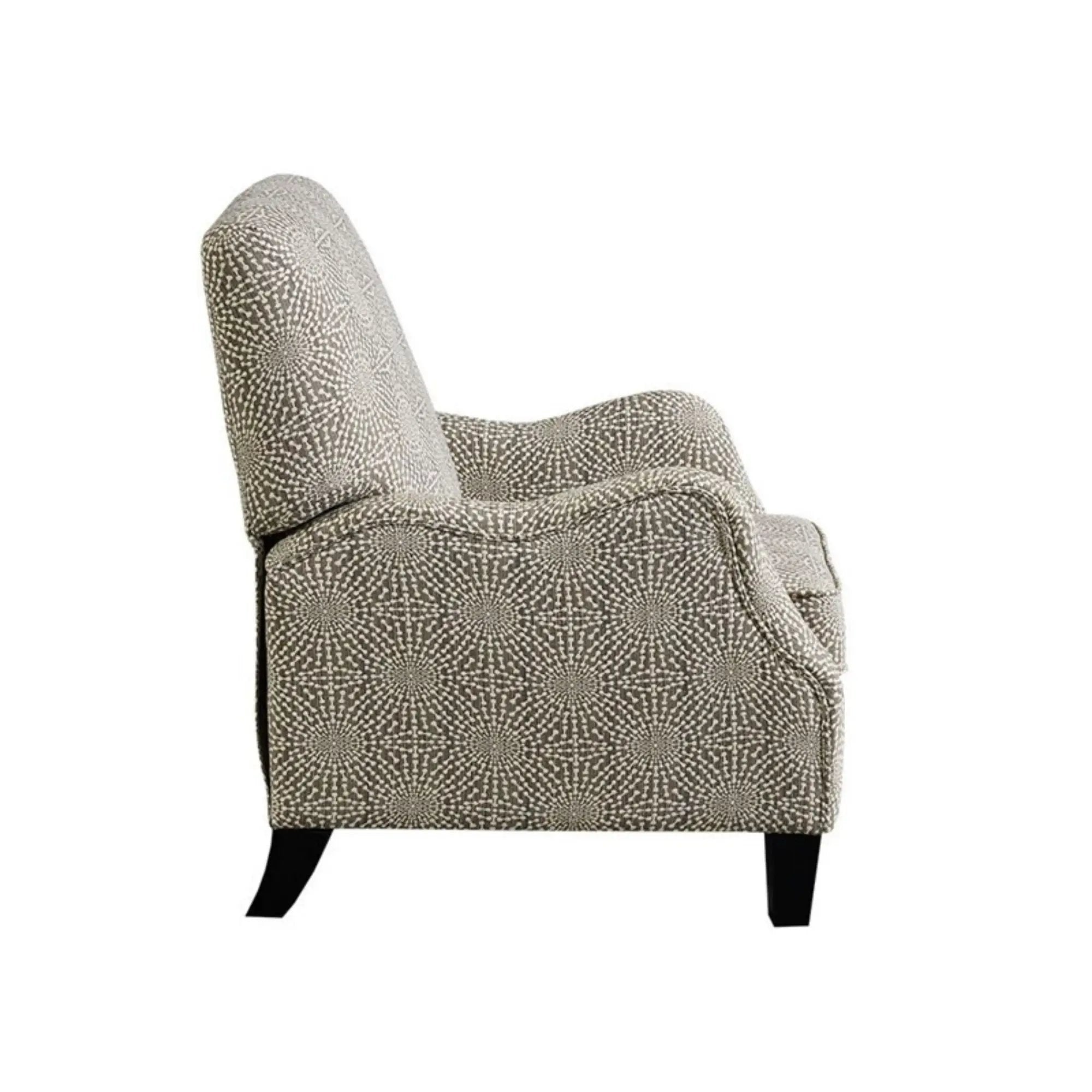Hoffman - Push Back Recliner - Beige Multi by HouseOfZazla