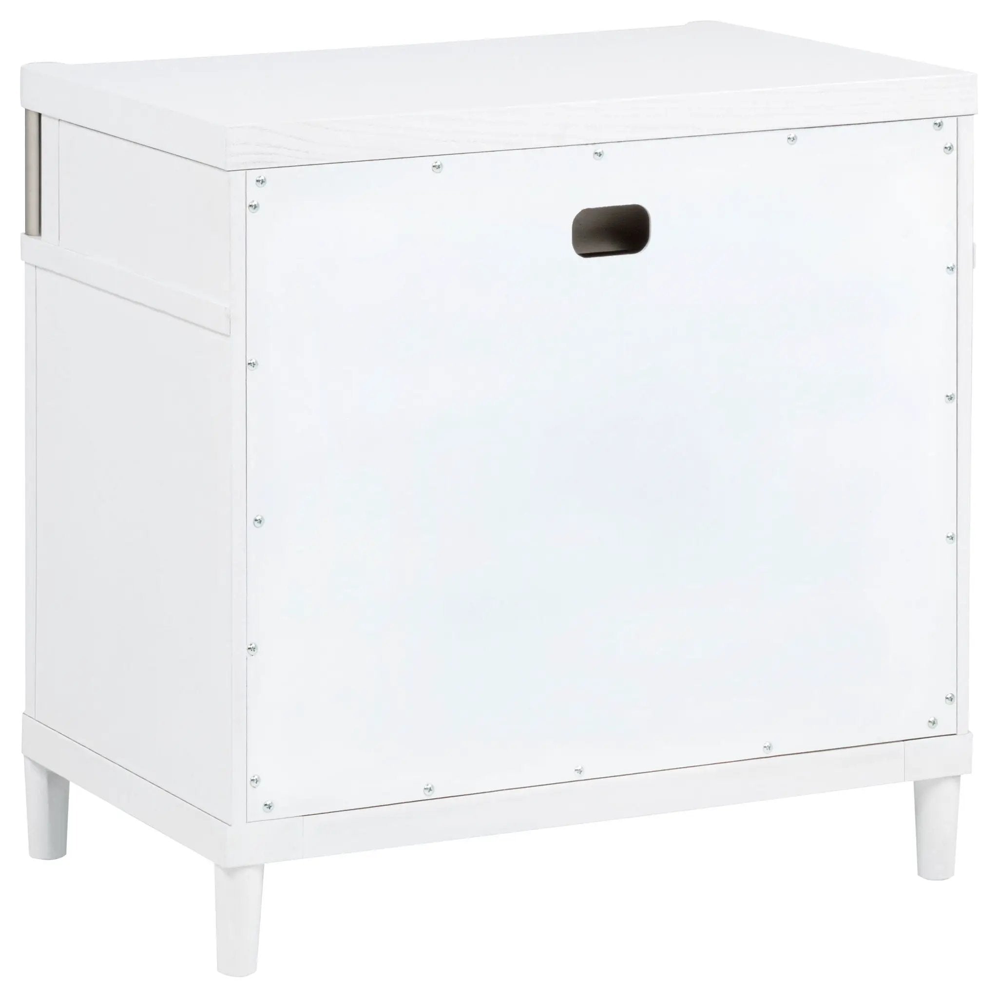 Gracemont 3-drawer Bedroom Nightstand Bedside Table White by Unique Piece Furniture