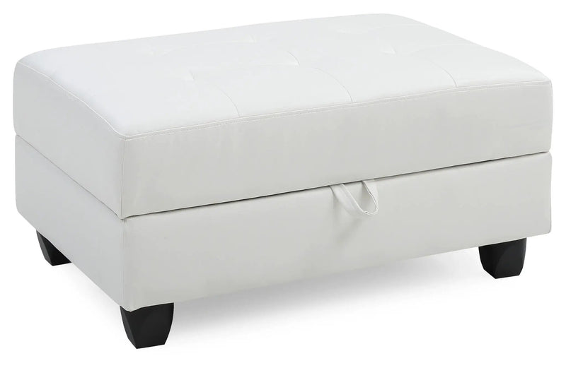 Stylish Storage Contemporary Ottoman by Unique Piece Furniture