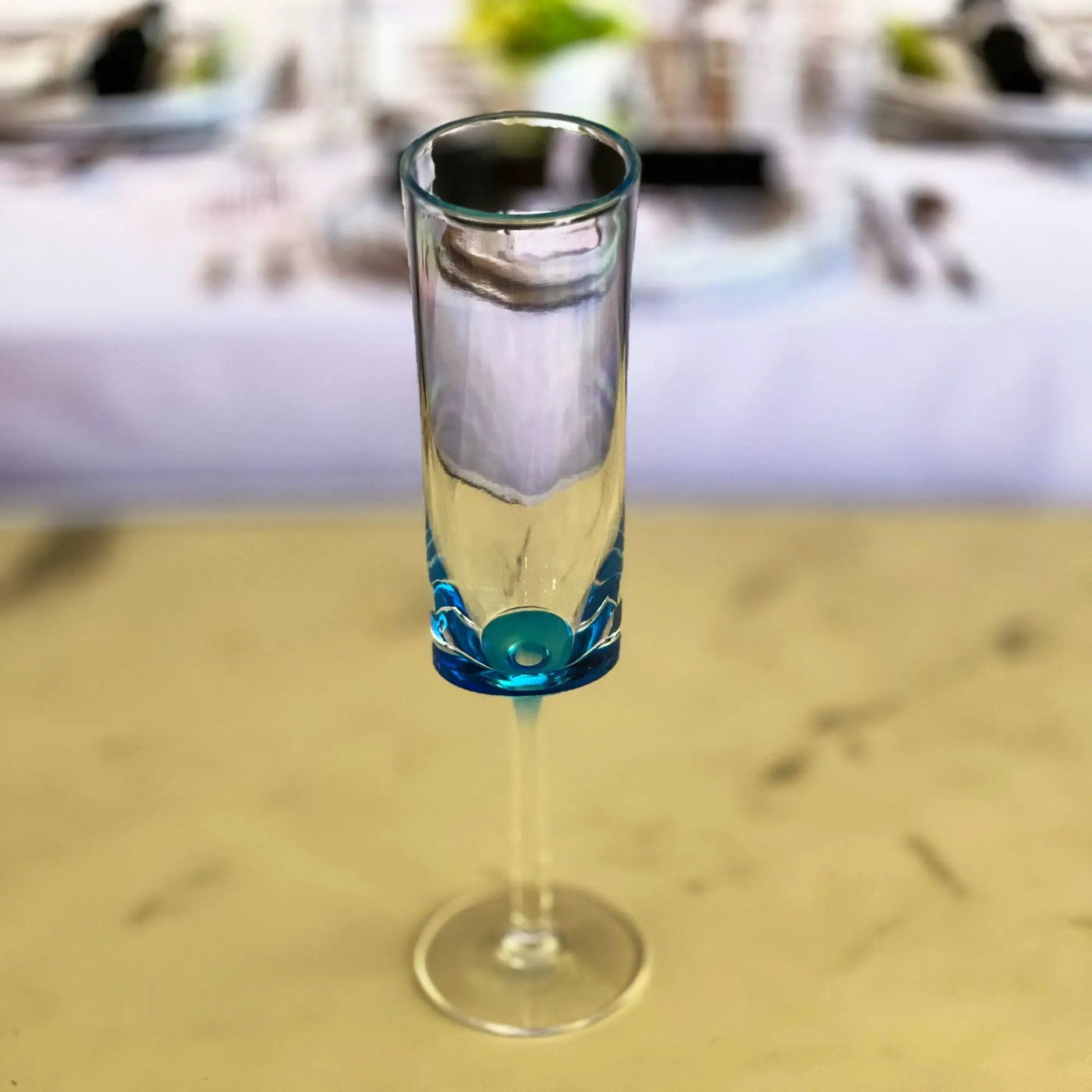 Oval Halo - Acrylic Champagne Flutes (Set of 4) by HouseOfZazla
