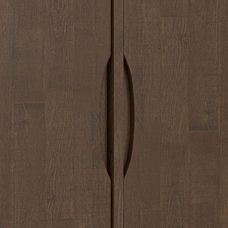 Harper - 3 Door Sideboard Buffet / Storage Cabinet - Walnut Brown by HouseOfZazla