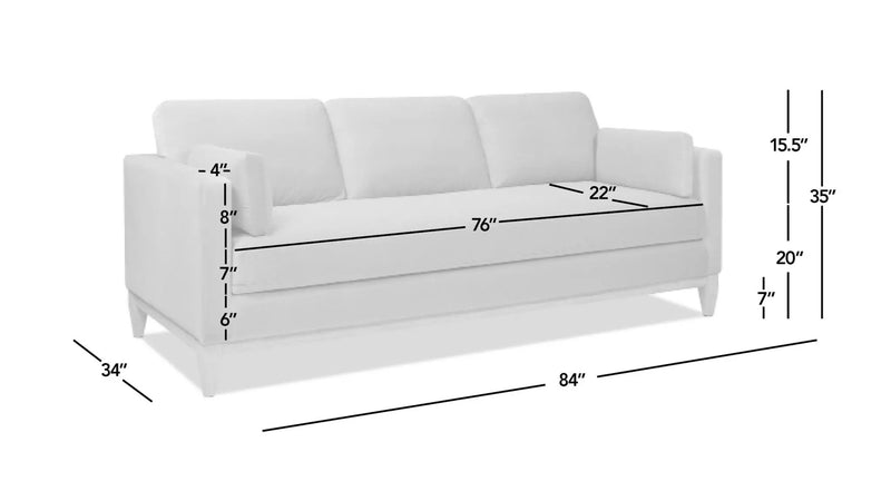 Knox - Modern Farmhouse Sofa by HouseOfZazla