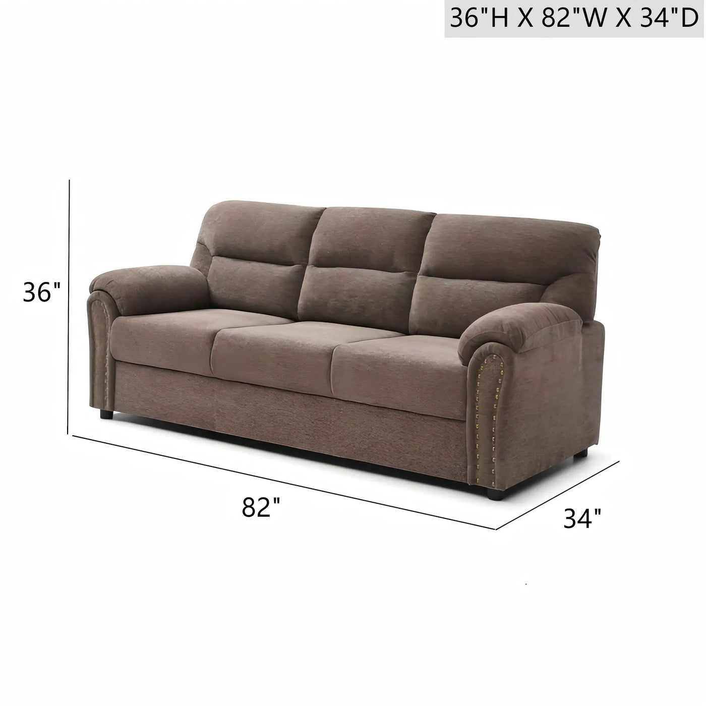 Hamilton - Sofa With Nailhead Trim by Unique Piece Furniture