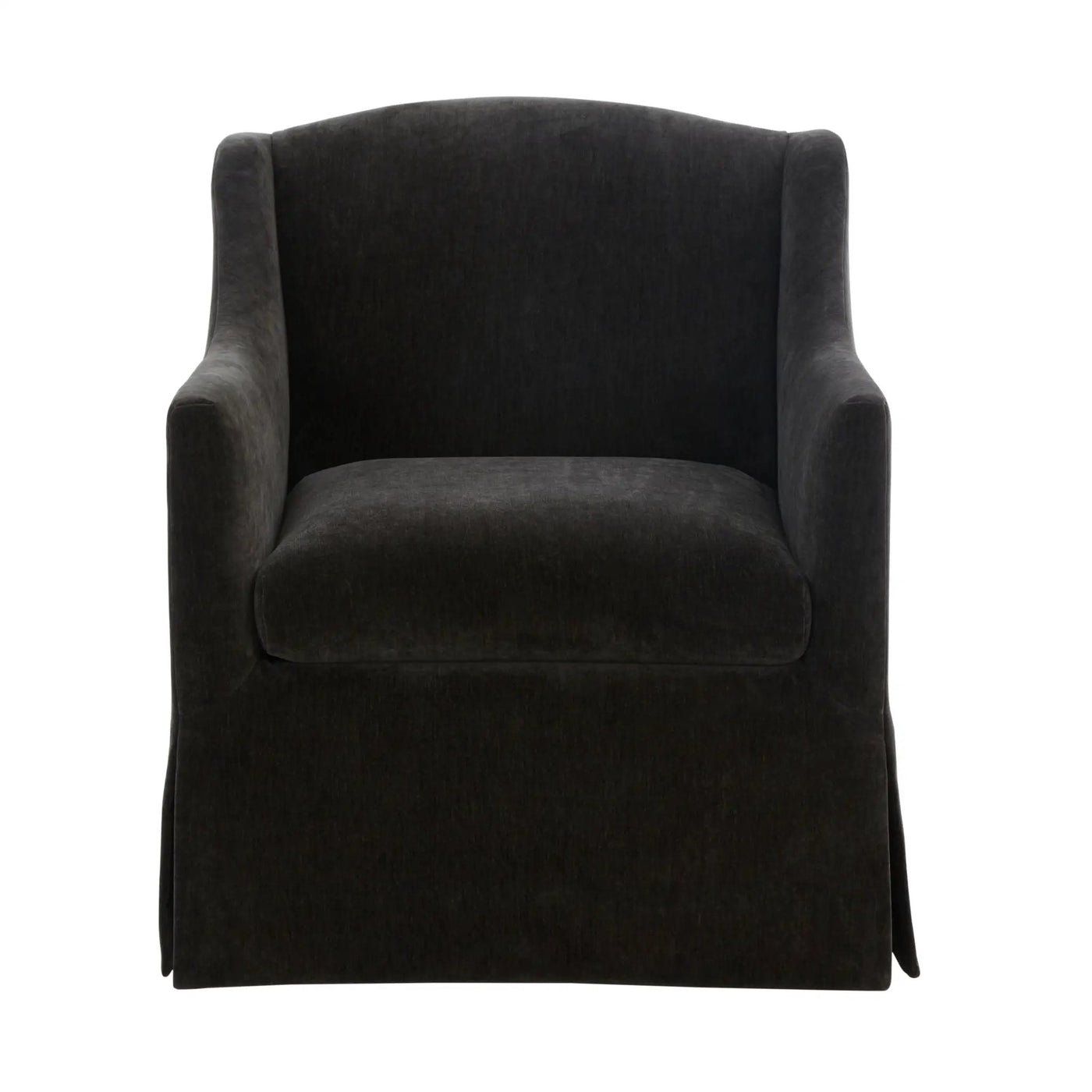 Luisa - Skirted Swivel Accent Chair by HouseOfZazla