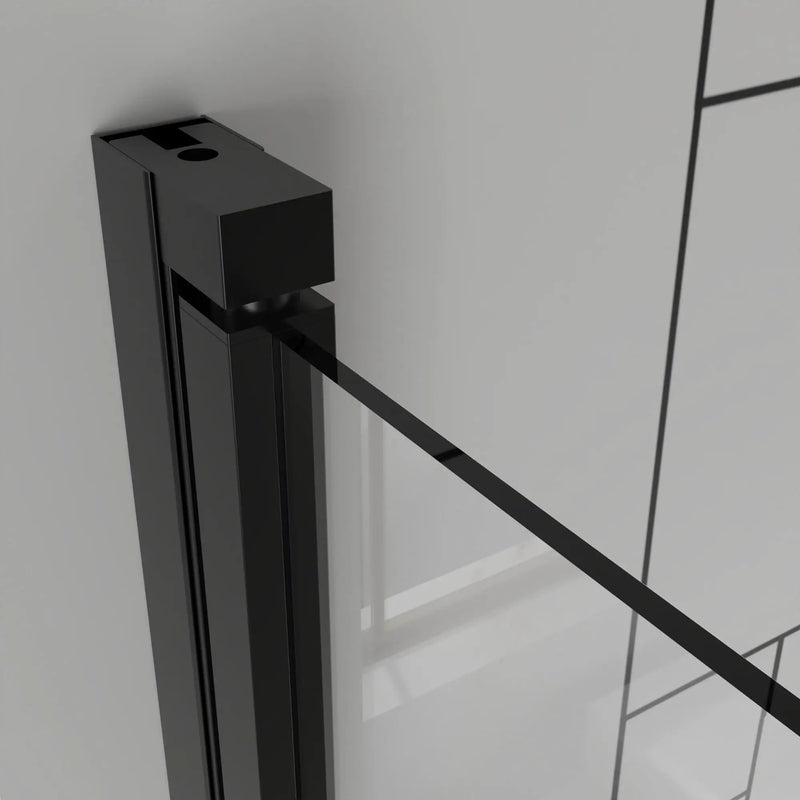 Bifold Frameless Shower Door With Tempered Clear Glass by HouseOfZazla