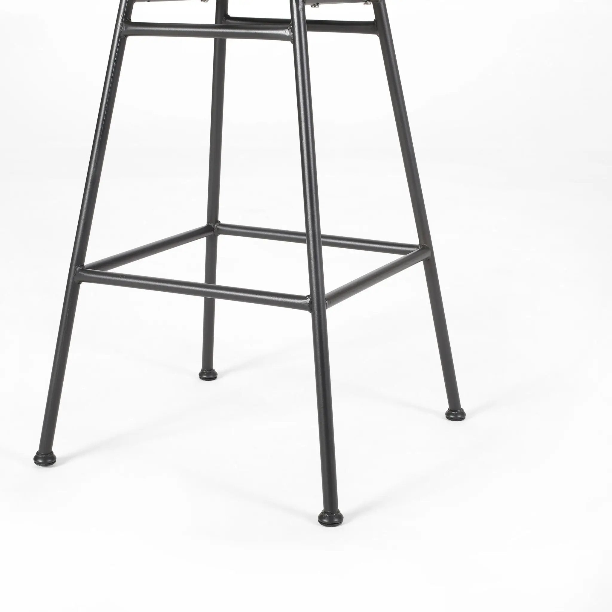 Sawtelle Outdoor Wicker Barstools (Set of 2) by HouseOfZazla