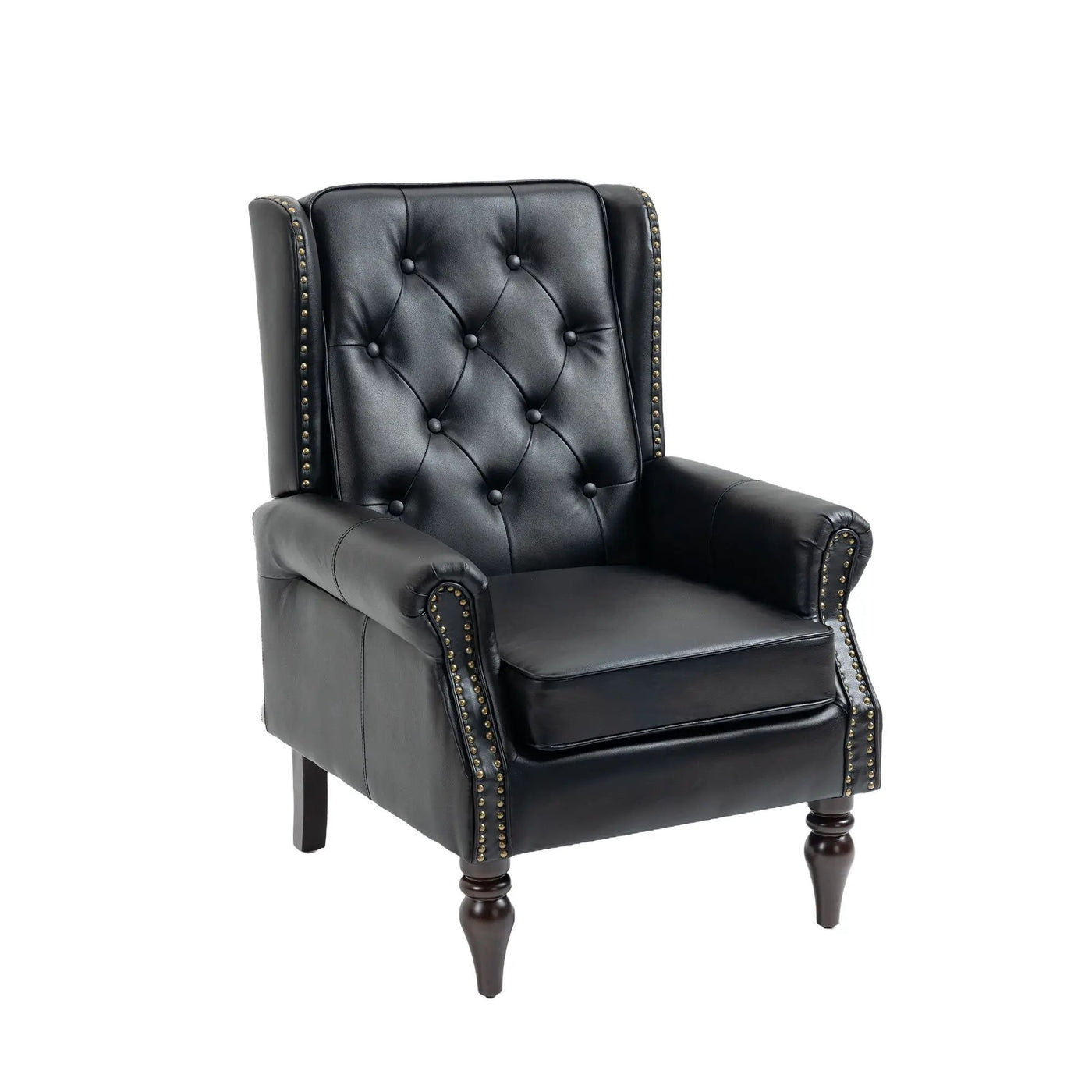 Modern Accent Armchair With Sturdy Wood Legs by HouseOfZazla