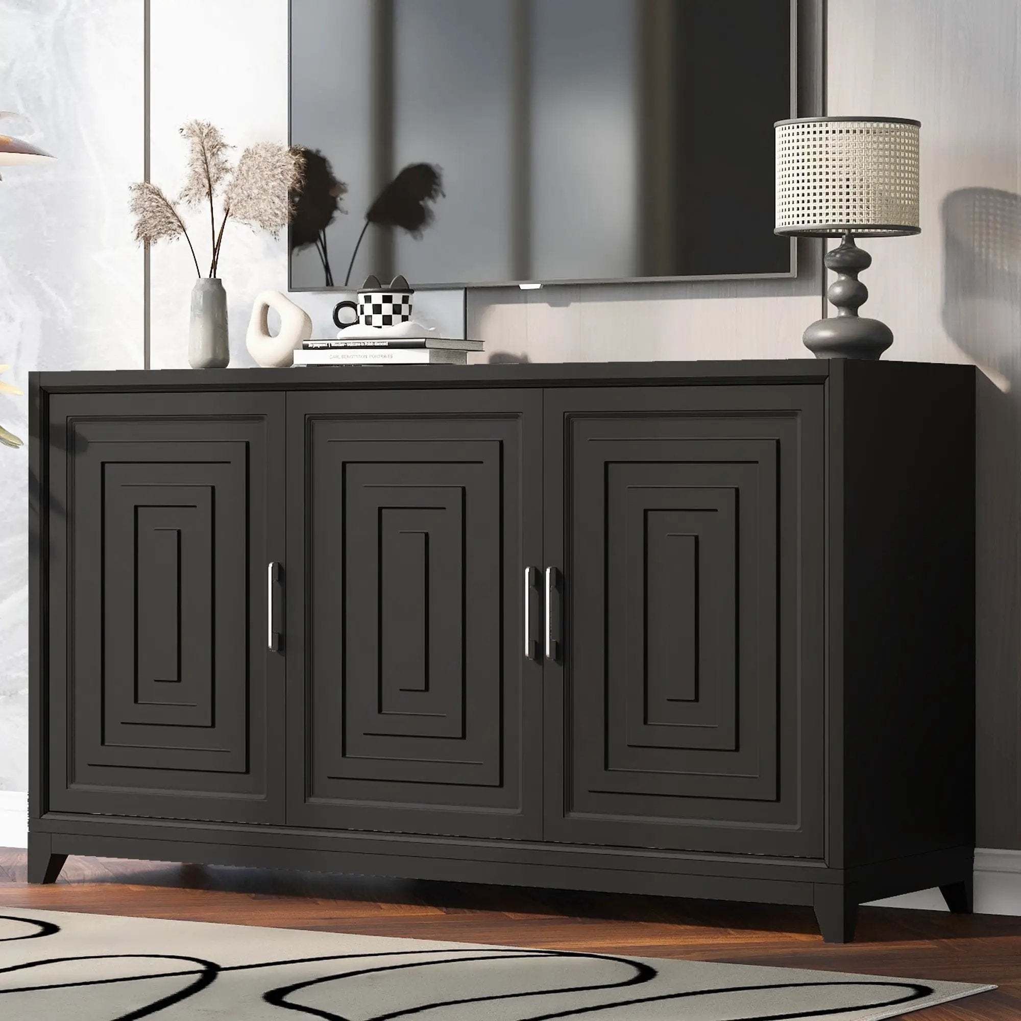 Vibe Haus TV Stand for TVs Up to 65 Inches by HouseOfZazla