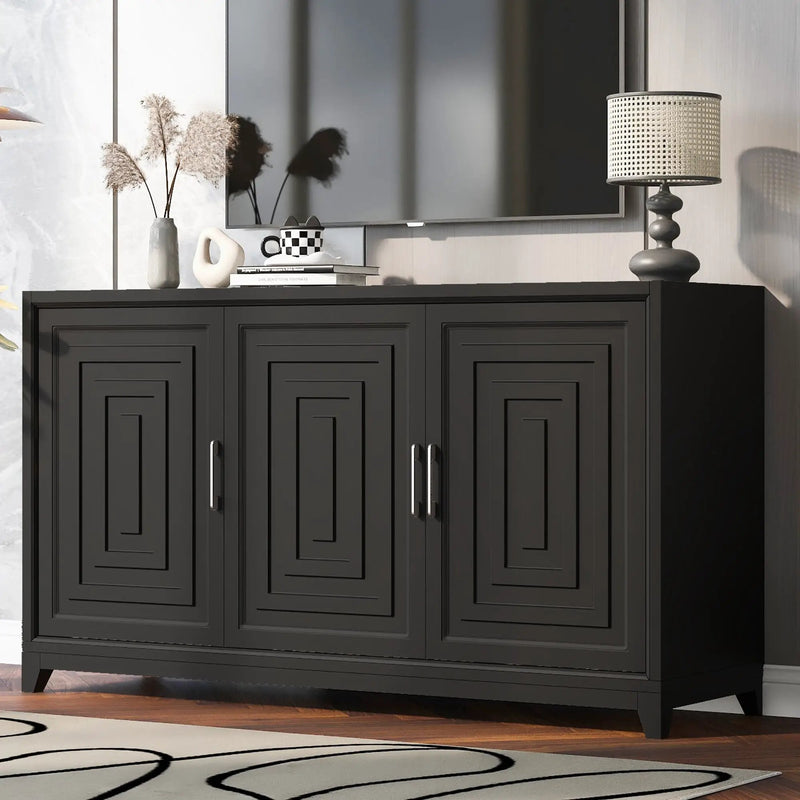 Vibe Haus TV Stand for TVs Up to 65 Inches by HouseOfZazla