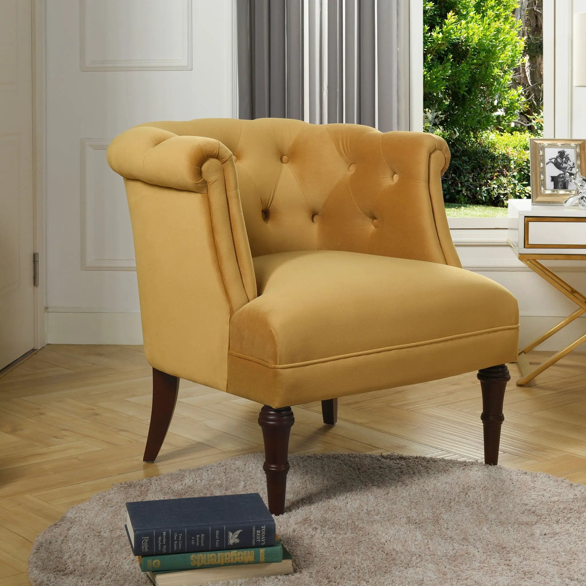 Katherine - Tufted Accent Chair by Unique Piece Furniture